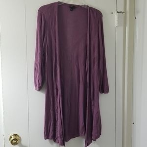 NWOT Torrid size 2 cardigan purple spring